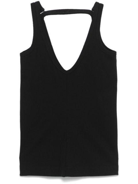 strap-detail tank top by MM6 MAISON MARGIELA