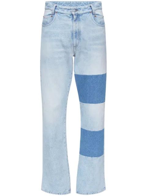 stripe-detail jeans by MM6 MAISON MARGIELA