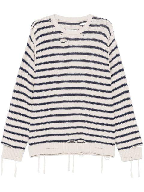 striped sweater by MM6 MAISON MARGIELA