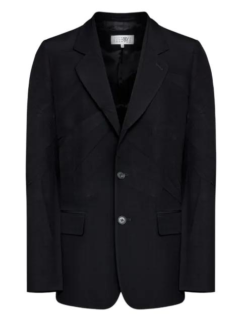 tailored single-breasted blazer by MM6 MAISON MARGIELA