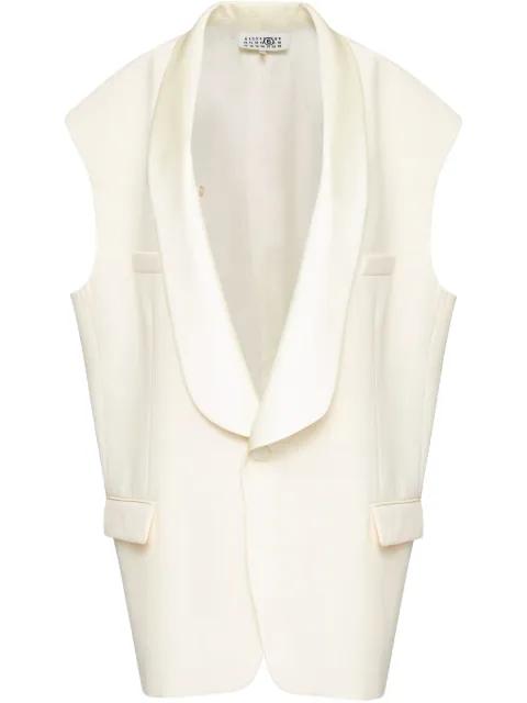tailored waistcoat by MM6 MAISON MARGIELA