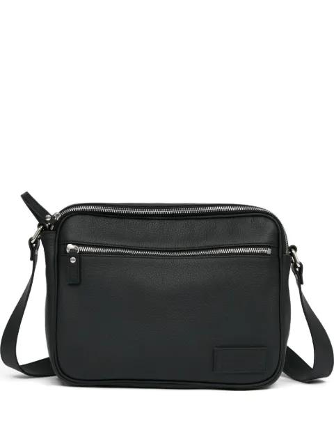 textured leather messenger bag by MM6 MAISON MARGIELA