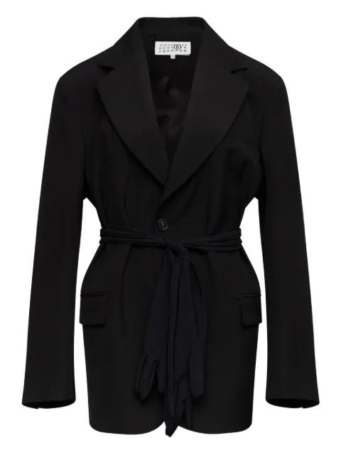 tie detail jacket by MM6 MAISON MARGIELA