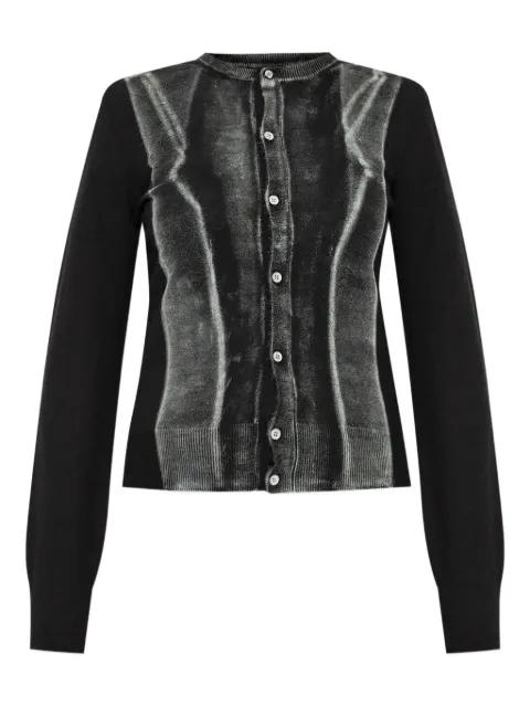virgin wool cardigan by MM6 MAISON MARGIELA