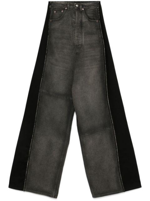 wide-leg denim by MM6 MAISON MARGIELA