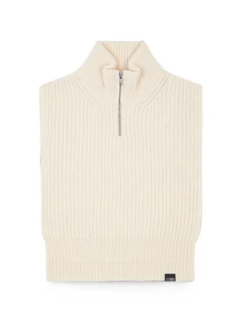 wool sweater vest by MM6 MAISON MARGIELA