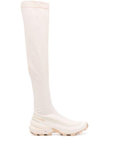 x Salomon thigh-high boots by MM6 MAISON MARGIELA