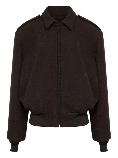 zip-up bomber jacket by MM6 MAISON MARGIELA