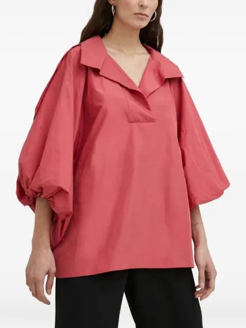 Mandal balloon-sleeve top by MMC STUDIO