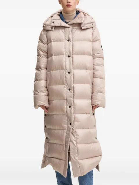 hoodied padded coat by MMC STUDIO