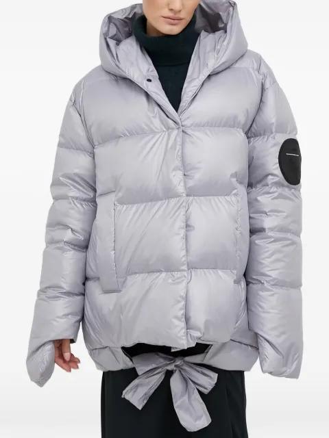 hoodied padded jacket by MMC STUDIO