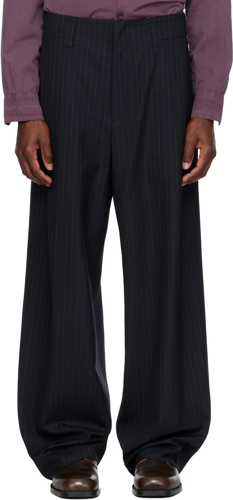 Navy Drop Trousers by MMIC