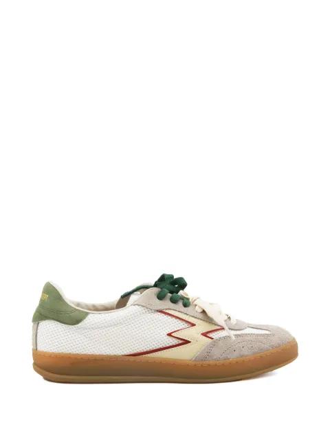 lightning-bolt patch panelled sneakers by MOA CONCEPT