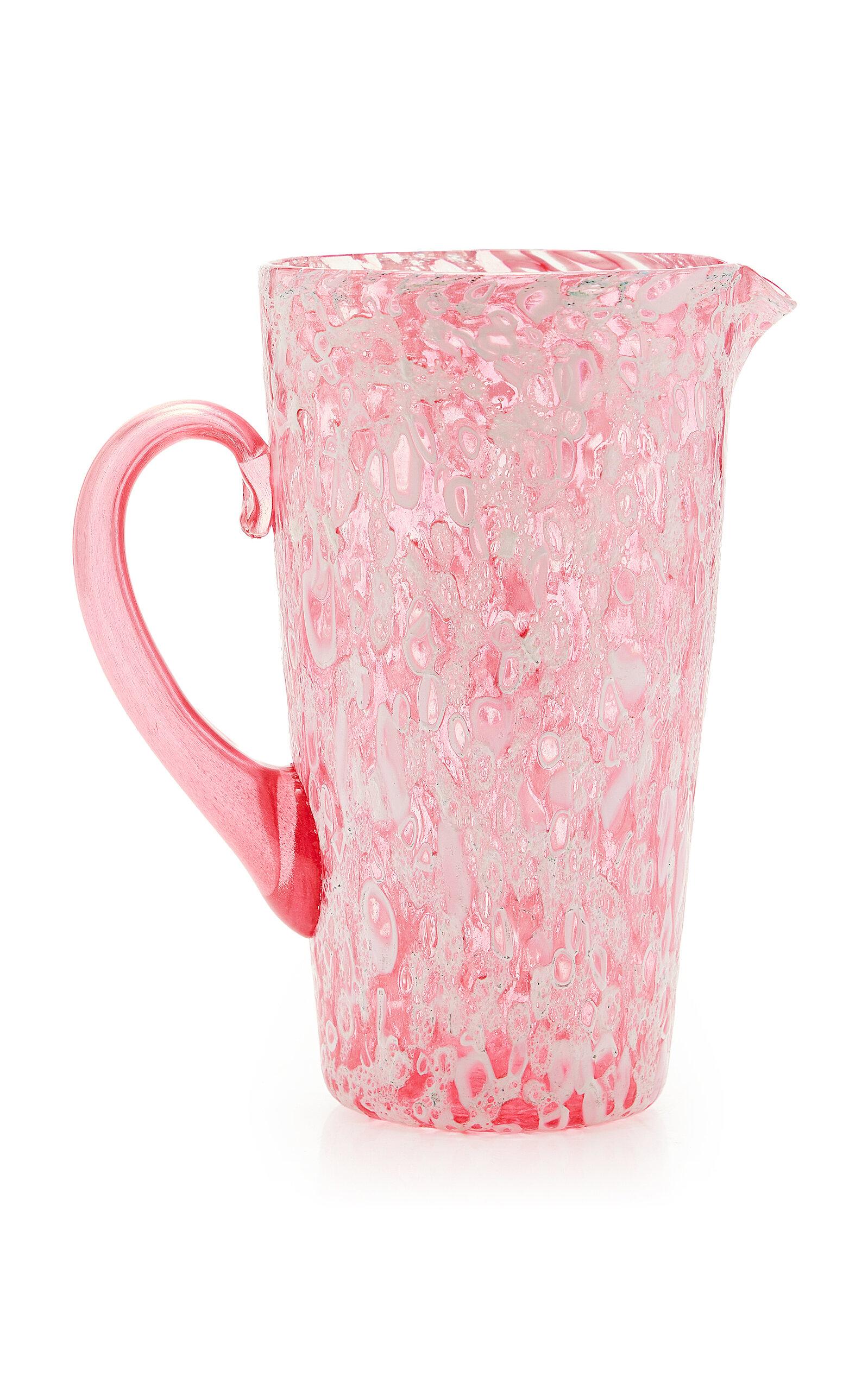 Moda Domus - Exclusive La Isla Murano Glass Carafe - Pink - Moda Operandi by MODA DOMUS