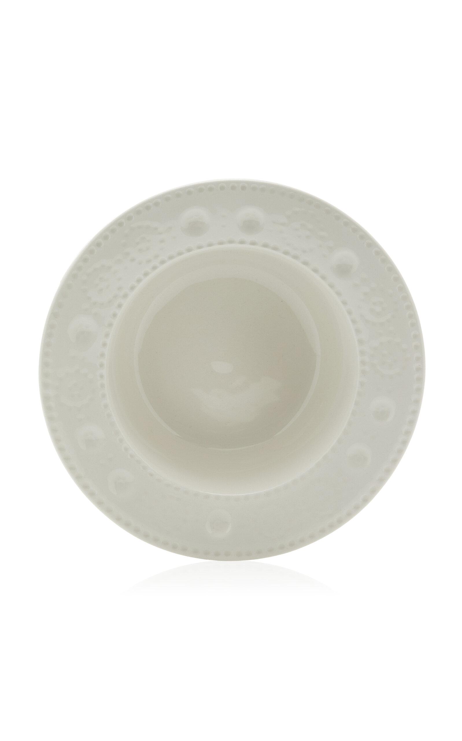 Moda Domus - Exclusive La Isla Set-of-Four Ceramic Cereal Bowls - White - Moda Operandi by MODA DOMUS