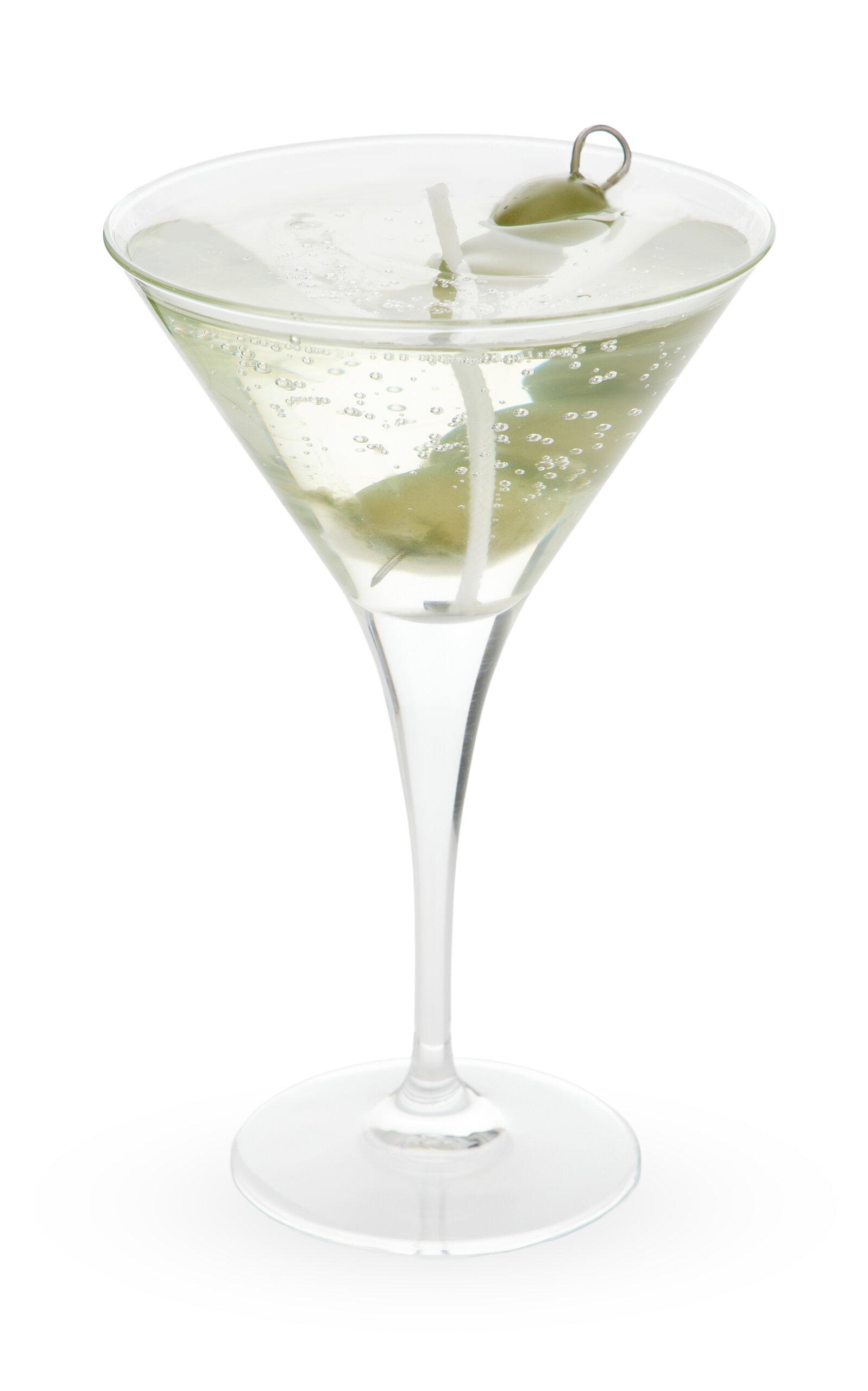 Moda Domus - Martini Wax Candle - Clear - Moda Operandi by MODA DOMUS