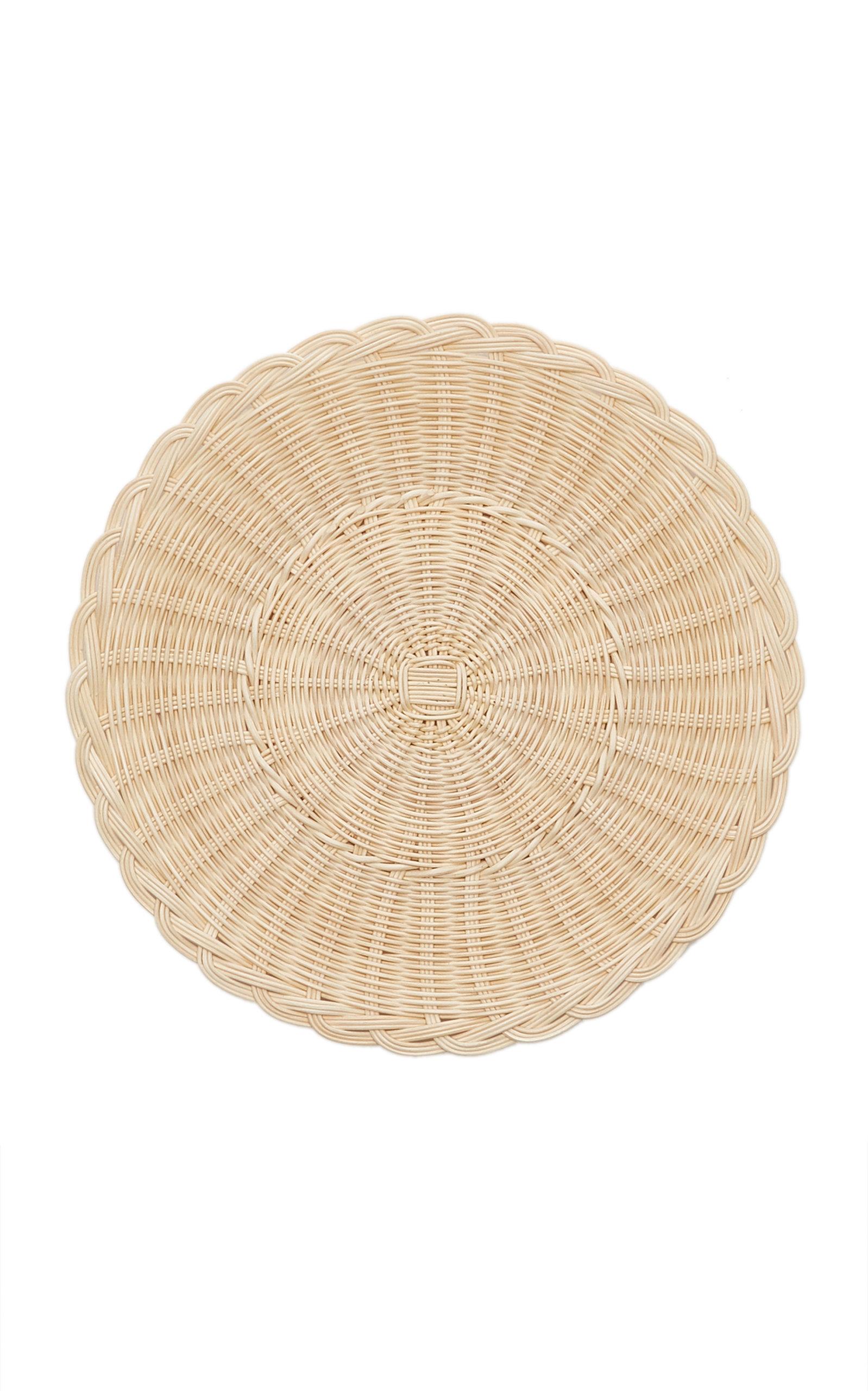 Moda Domus - Wicker Charger Plate - Neutral - Moda Operandi by MODA DOMUS