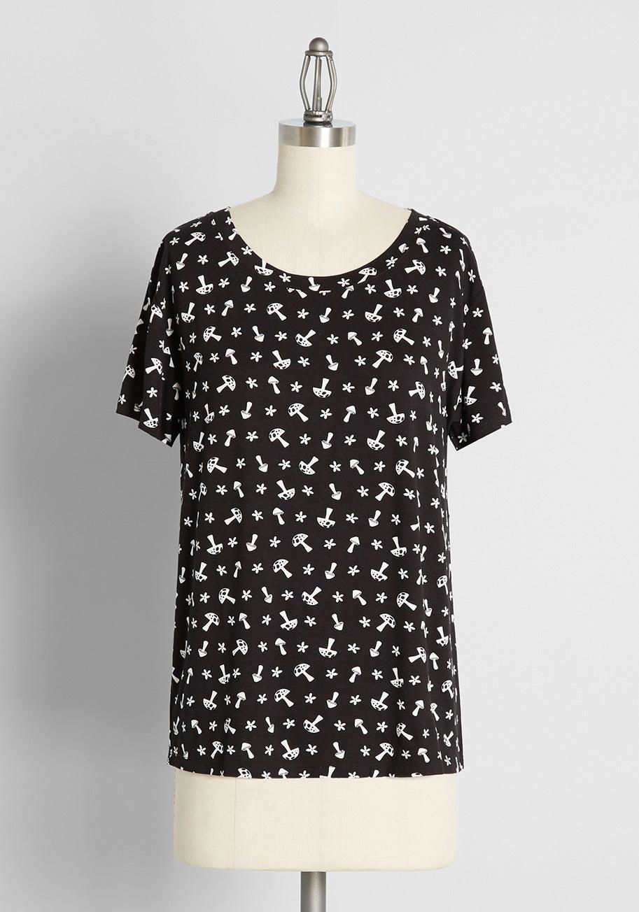 ModCloth Instant Hit Relaxed Fit T-Shirt by MODCLOTH