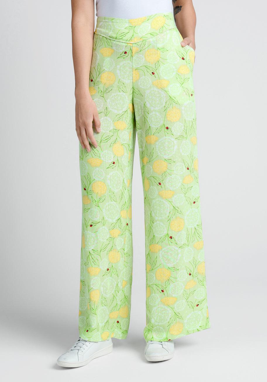 ModCloth Light Of Day Wide-Leg Pants by MODCLOTH