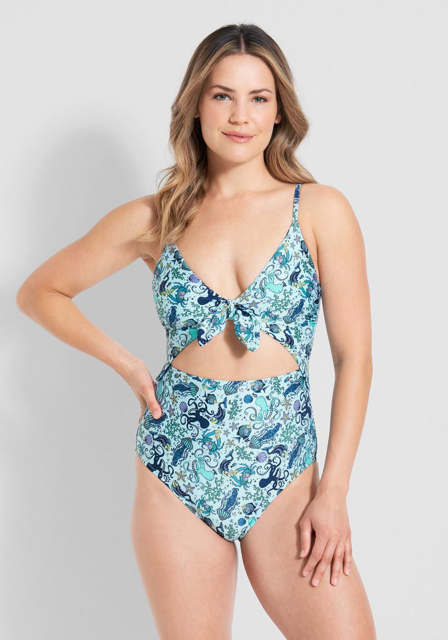 ModCloth The Siena One-Piece Swimsuit by MODCLOTH
