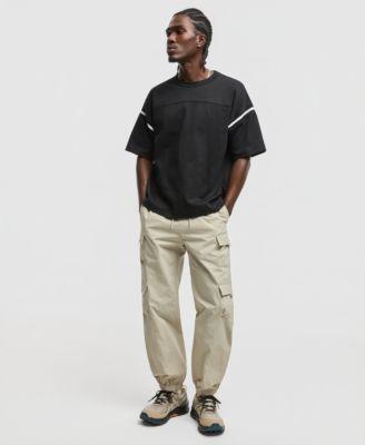 Men's Nylon Cargo Joggers by MODE OF ONE