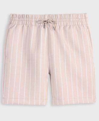 Men's Regular-Fit Pinstripe 7" Shorts by MODE OF ONE