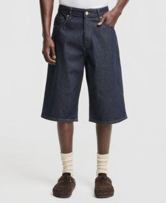 Men's Relaxed-Fit Highline Jean Shorts by MODE OF ONE