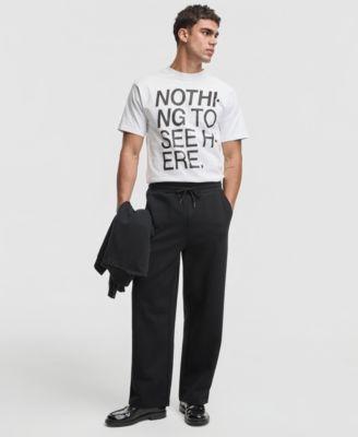 Men's Relaxed-Fit Wide Sweatpants by MODE OF ONE