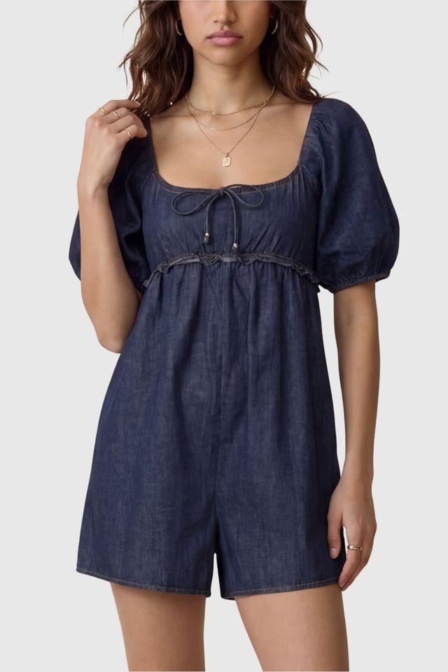Modenaire Tie-Detail Romper by MODENAIRE
