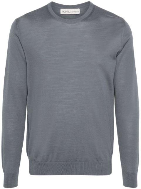 fine-knit merino wool jumper by MODES GARMENTS