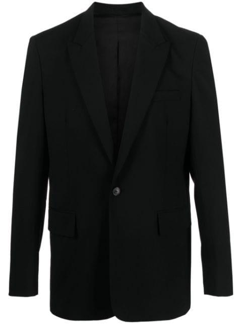 peak-lapels single-breasted blazer by MODES GARMENTS