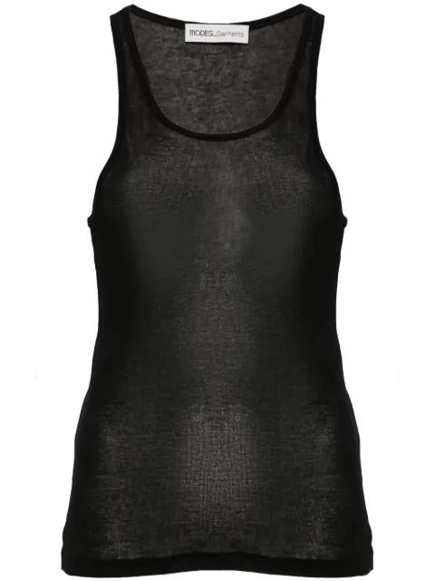 sleeveless cotton top by MODES GARMENTS
