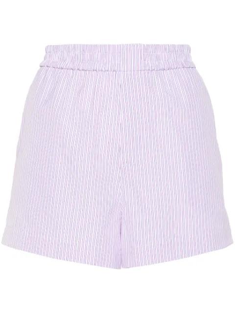 striped cotton shorts by MODES GARMENTS