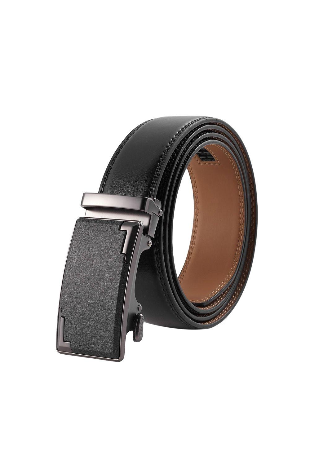 Automatic Buckle Leather Belt by MODISHION