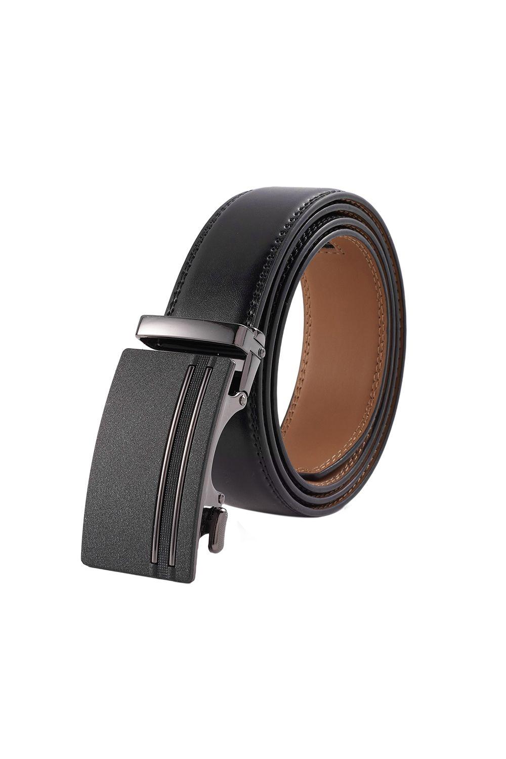 Automatic Buckle Leather Belt by MODISHION