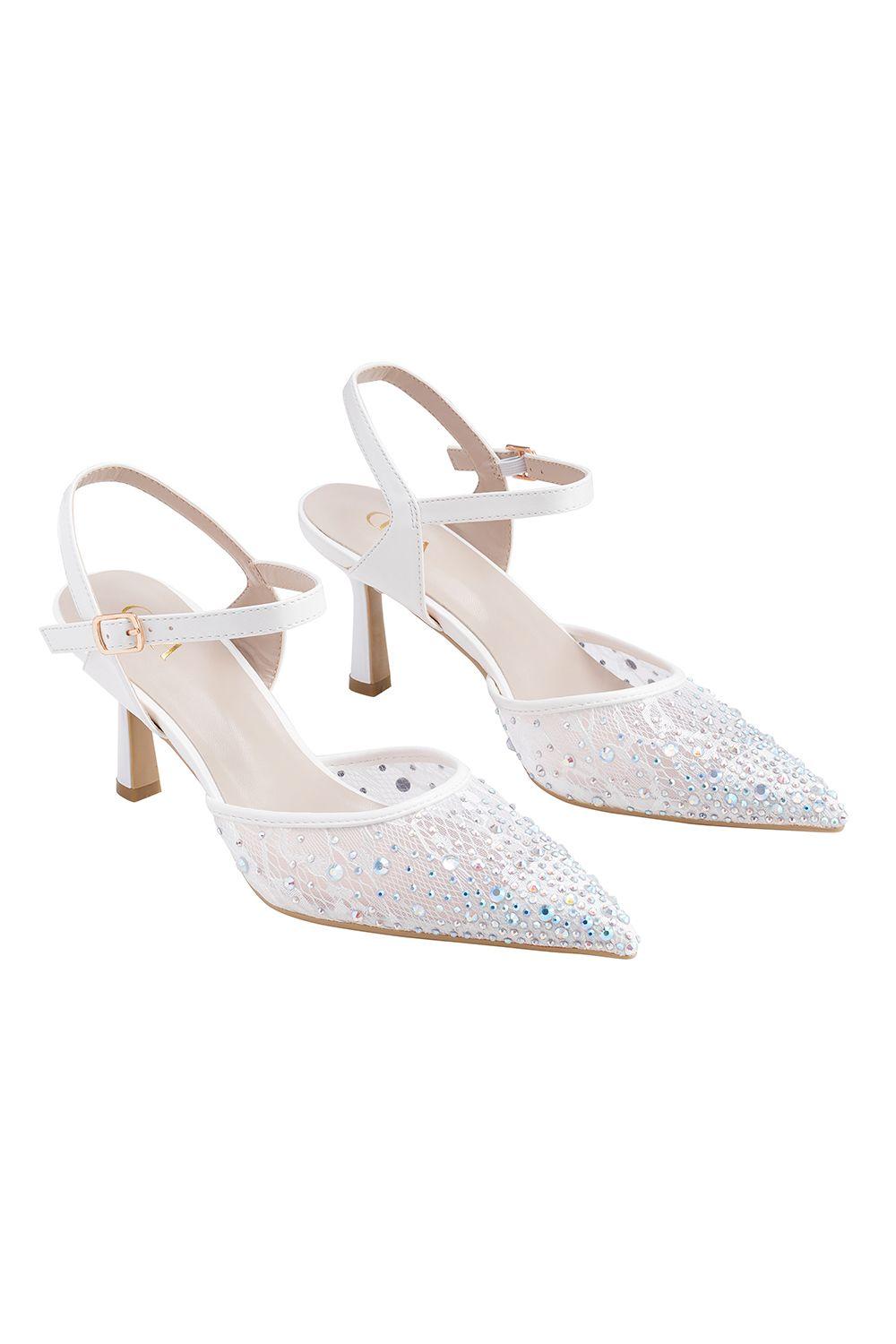 Elegant Slingback Stiletto Heels by MODISHION