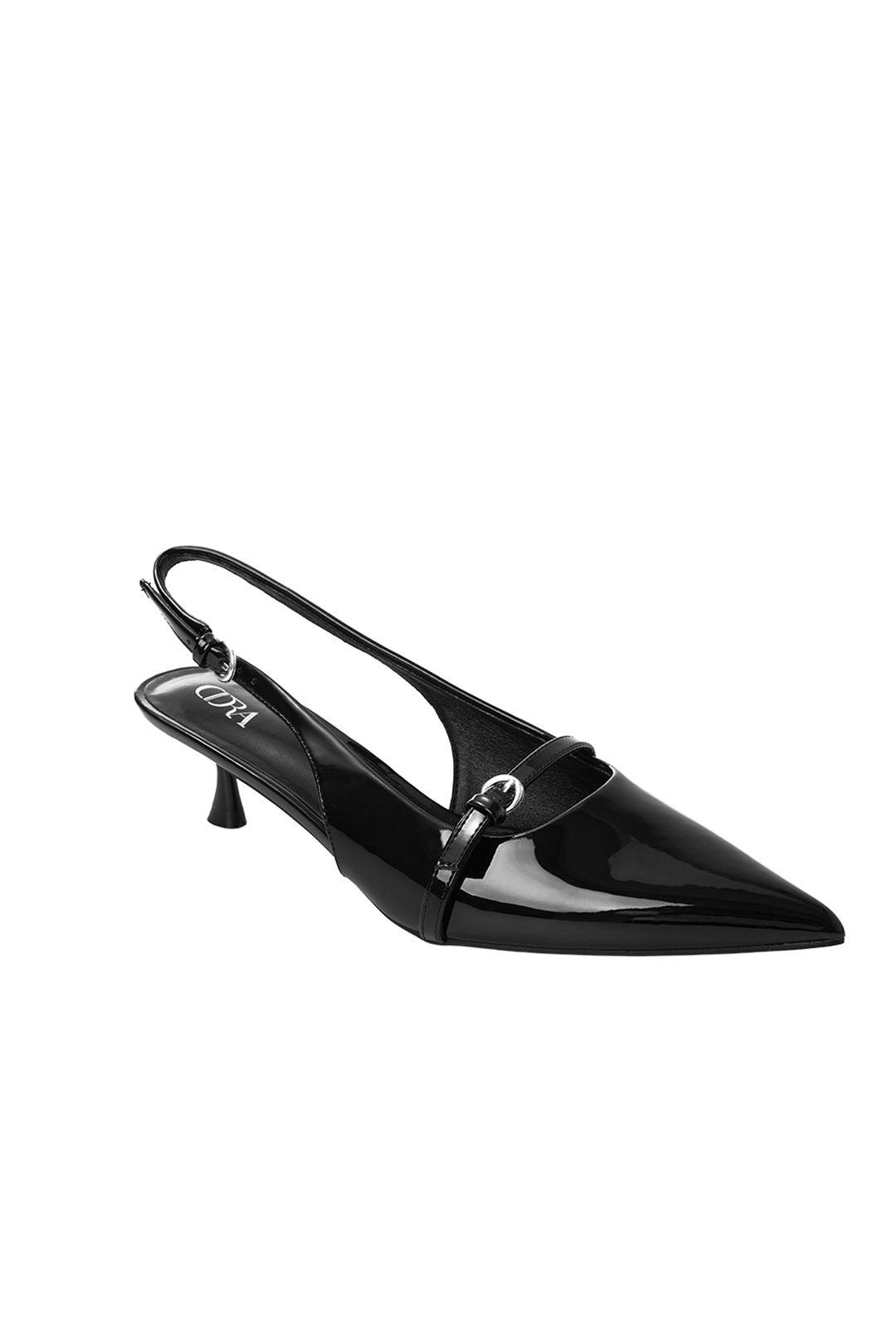 Slingback Pointed Closed Toe Heels Pumps Sandals by MODISHION