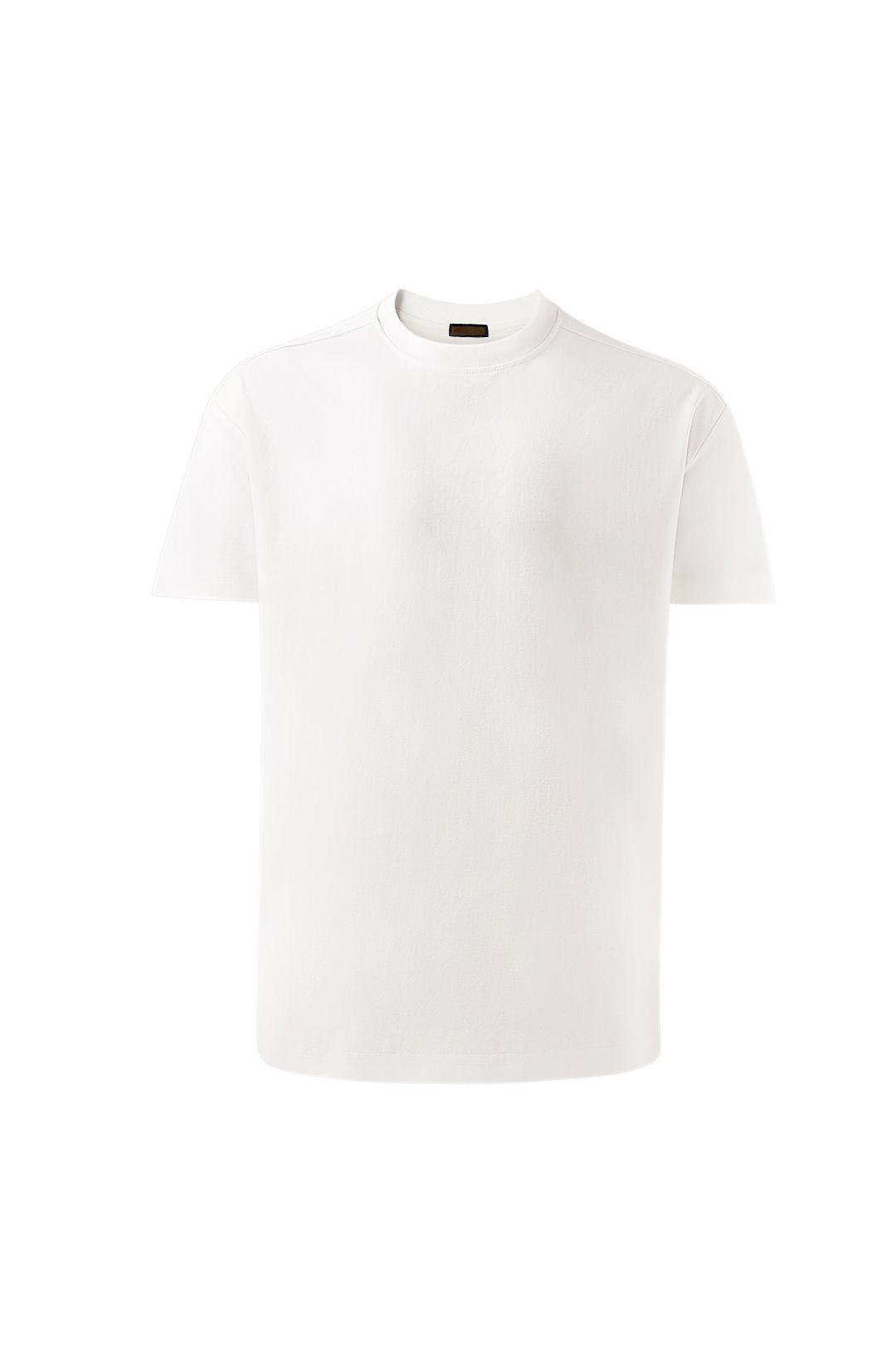 Solid Short Sleeve T-Shirt with Crew Neck by MODISHION