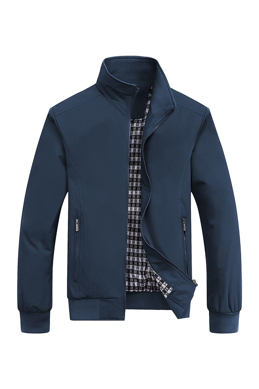 Stand-Up Collar Jacket by MODISHION