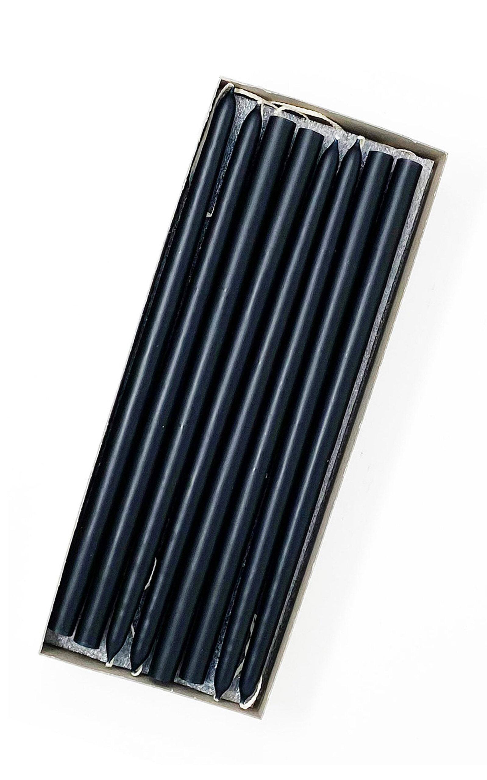 Mole Hollow Candles - Exclusive 10" Tiny Taper Candles - Black - Moda Operandi by MOLE HOLLOW CANDLES