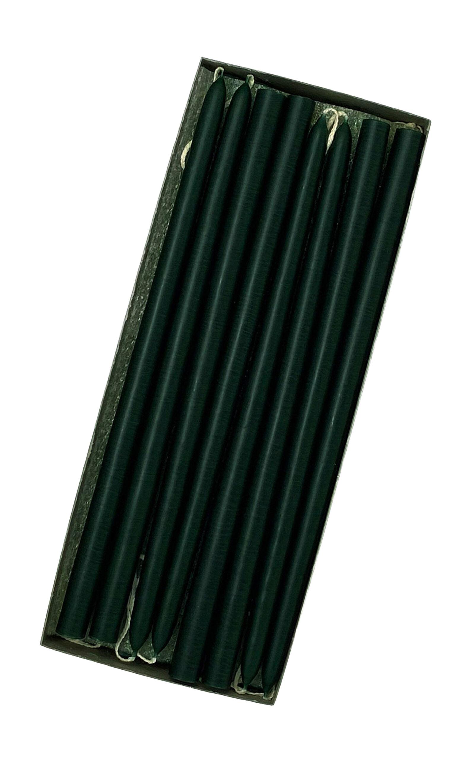 Mole Hollow Candles - Exclusive 10" Tiny Taper Candles - Dark Green - Moda Operandi by MOLE HOLLOW CANDLES