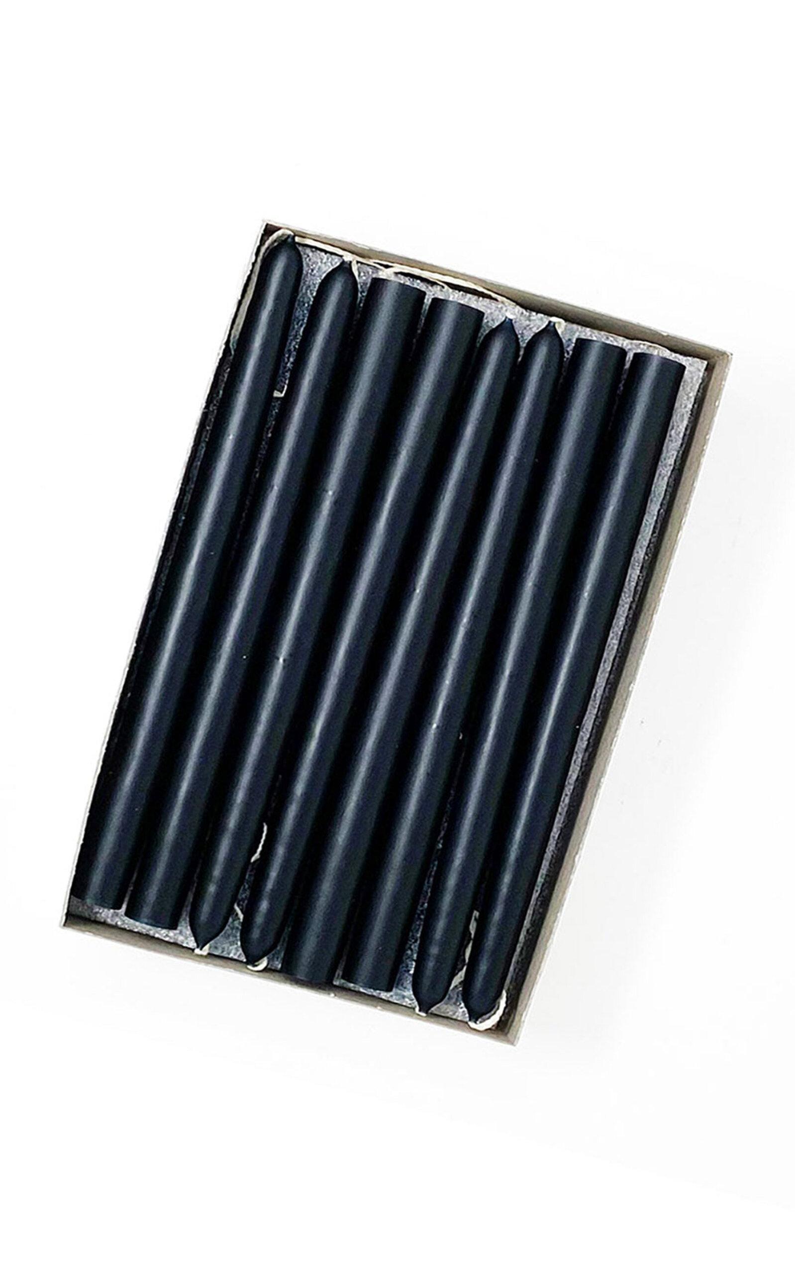 Mole Hollow Candles - Exclusive 6" Tiny Taper Candles - Black - Moda Operandi by MOLE HOLLOW CANDLES
