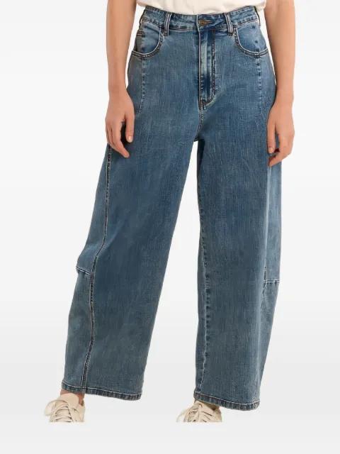 Jean wide-leg jeans by MOLLY BRACKEN