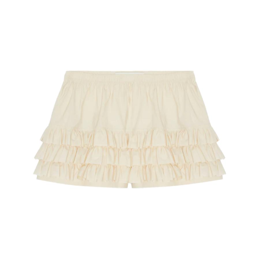 MOLLY GODDARD - Sienna Short - Cream by MOLLY GODDARD