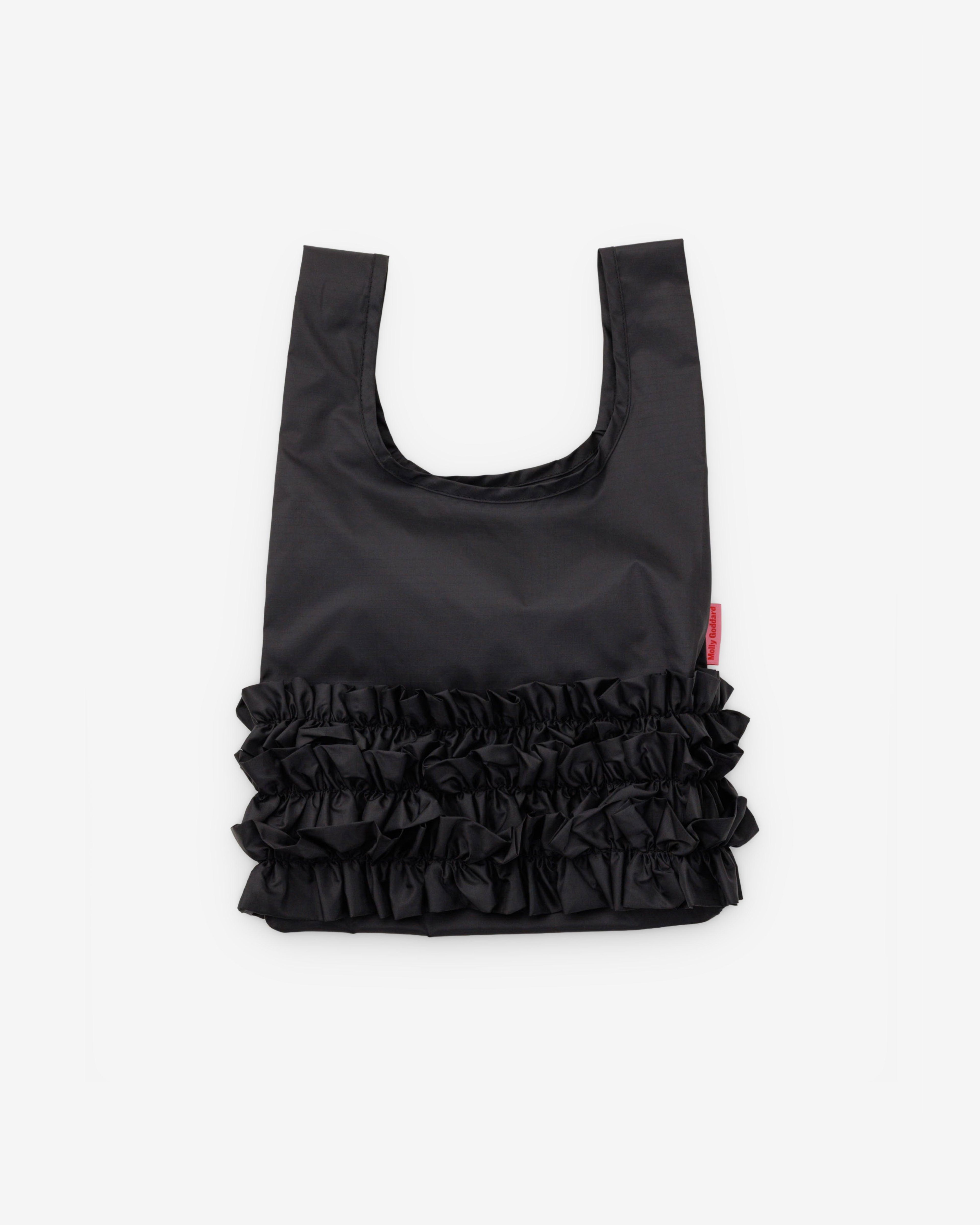 Molly Goddard - Ruffle Baggu - (Black) by MOLLY GODDARD
