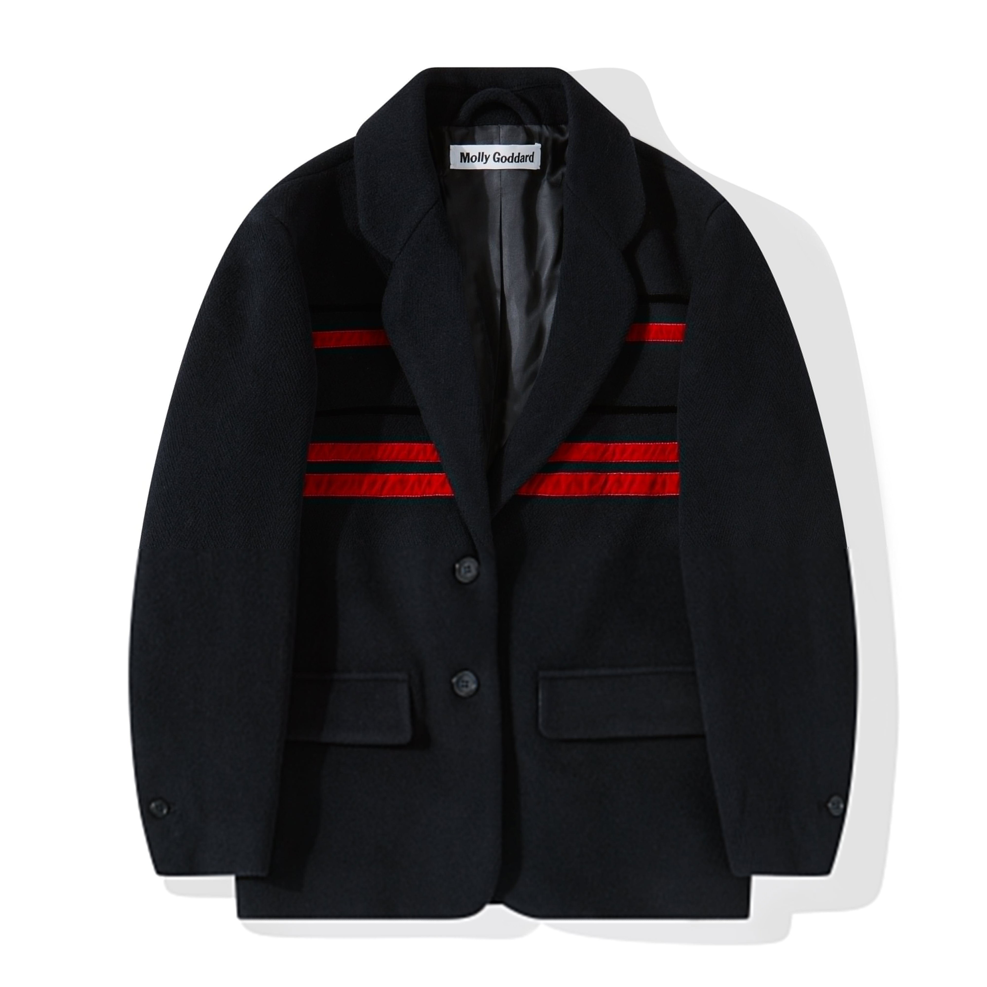 Molly Goddard -  Women'S Portia Jacket - (Navy) by MOLLY GODDARD