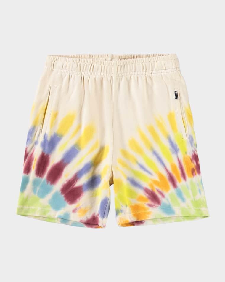 Boy's Amil Tie-Dye Shorts, Size 4-6 by MOLO