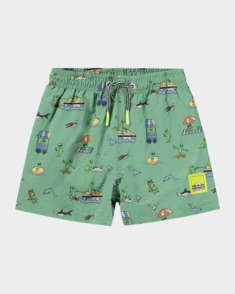 Boy's Niko Swim Trunks, Size 7-10 by MOLO