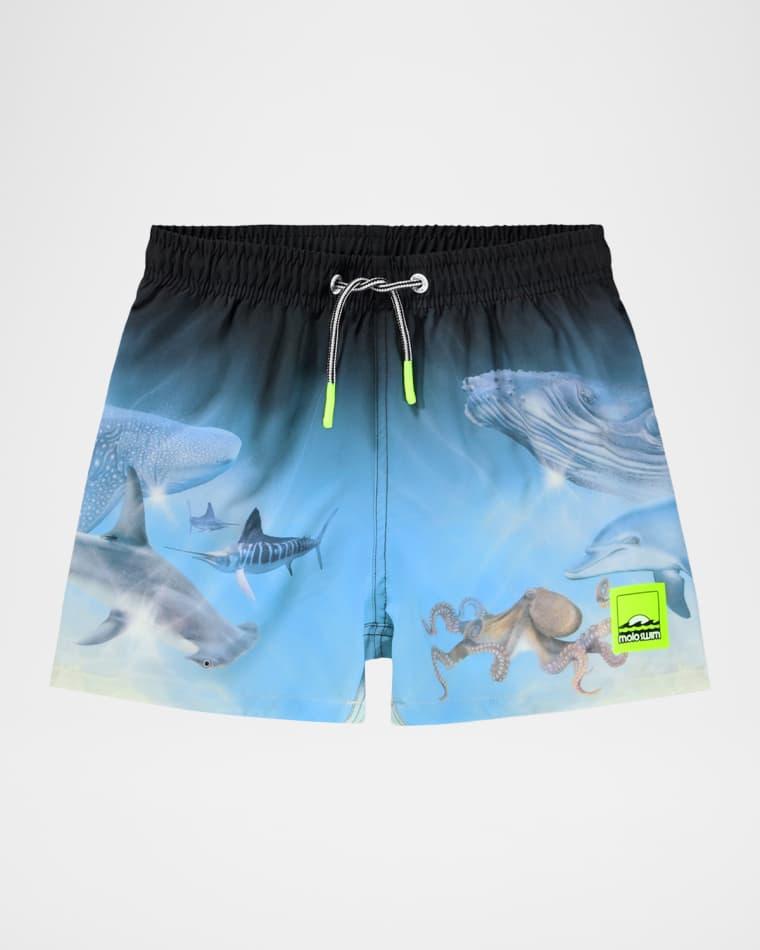 Boy's Niko Swim Trunks, Size 7-10 by MOLO