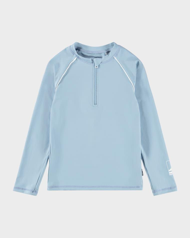 Boy's Noble Long-Sleeve rashguard, Size 7-12 by MOLO